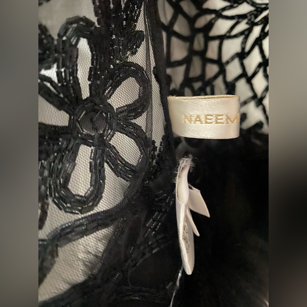 Naeem khan fox fur beaded vest - Picture 3 of 13